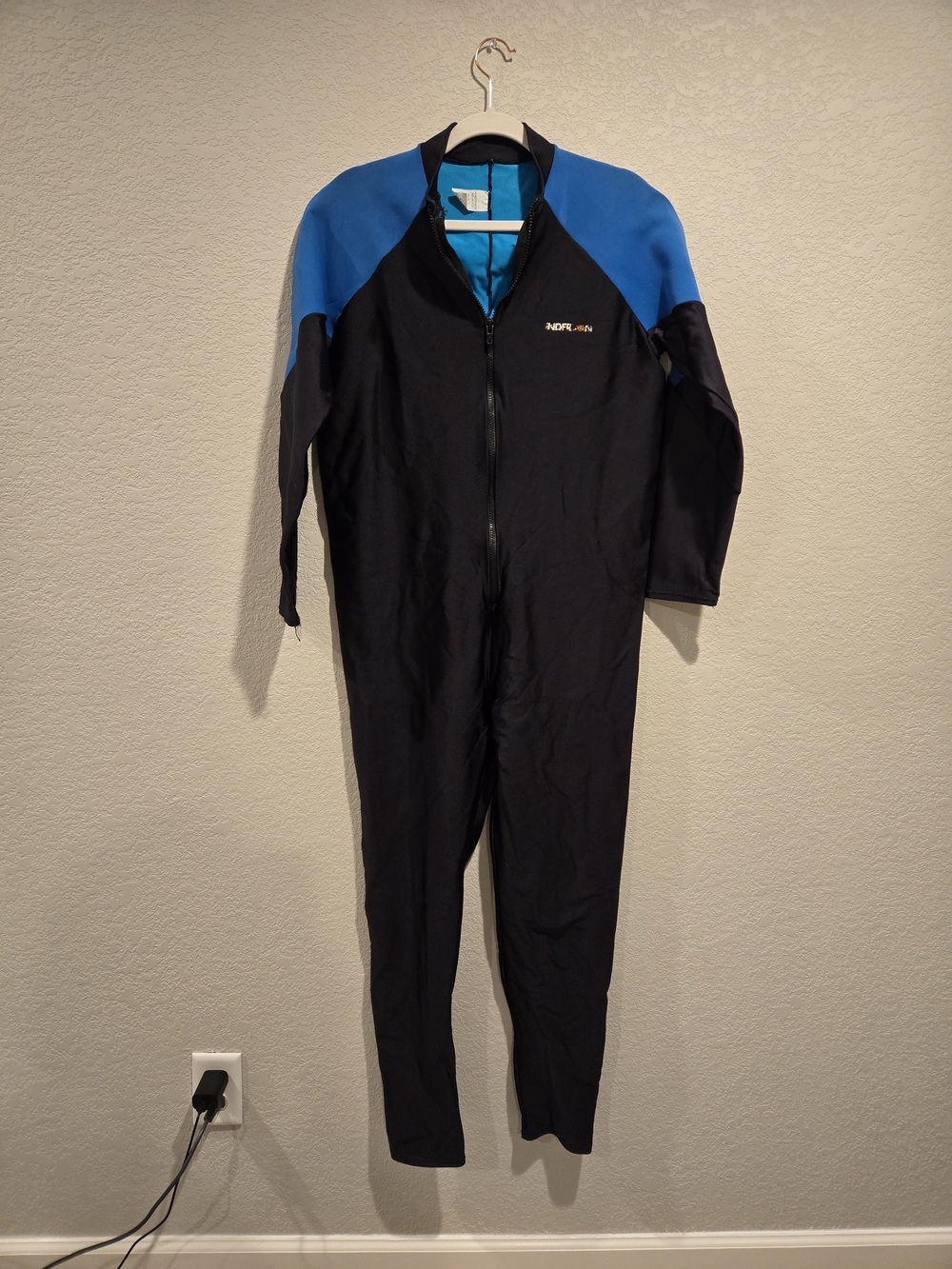 Henderson Blue Black Full Body Dive Skin Jumpsuit (49